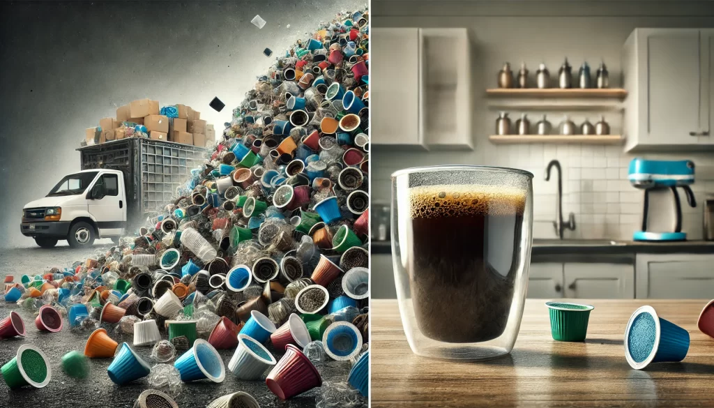 k-cups are both a health risk and an environmental risk
