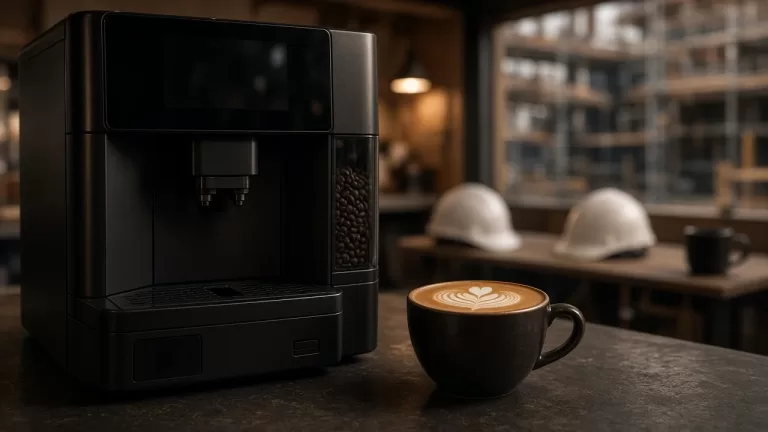 Coffee for construction trailers